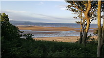 NT1579 : Sands at low tide near Hound Point on the Firth of Forth by Clive Nicholson