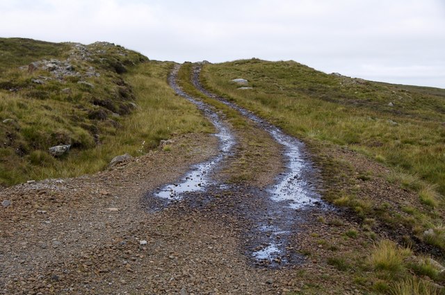 Peat track on Valla Field