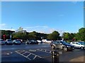 SU3817 : Car Park at Rownhams Services by PAUL FARMER