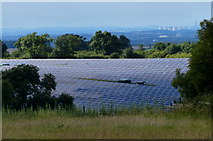 SK6804 : Solar farm near Old Ingarsby by Mat Fascione