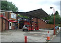 Service station on Franklin Road, Bournville