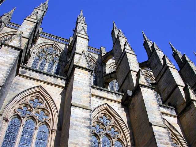 Flying buttresses, Lancing College chapel