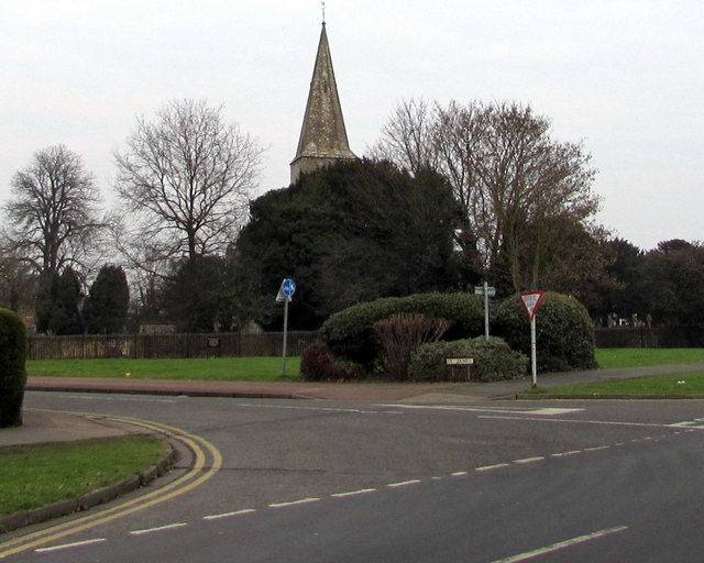 Junction of School Lane and St James, Quedgeley