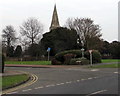 Junction of School Lane and St James, Quedgeley