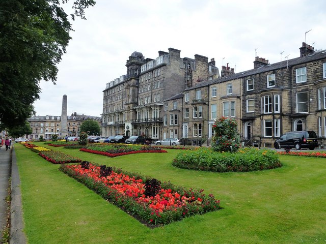 Gardens in West Park, Harrogate © Richard Humphrey cc-by-sa/2.0 ...