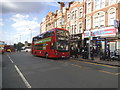 13 bus on Finchley Road, Golders Green