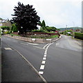 Junction of Station Road and Derwen Deg, Govilon