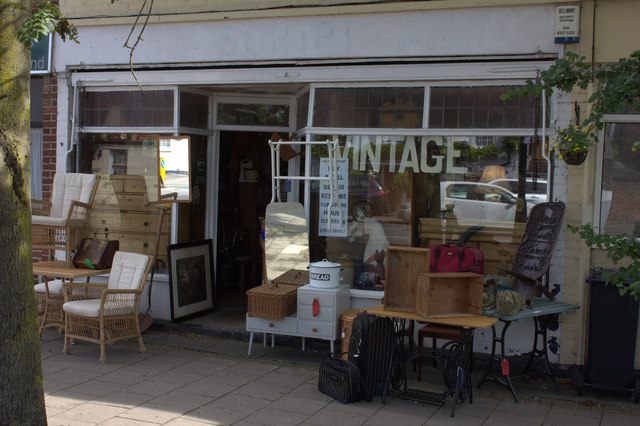 Vintage shop, Merstham