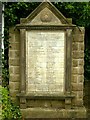 Mapperley Collieries war memorial