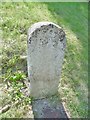 Old Milestone by the B3098, Westbury Road, Edington