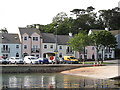 Modern terraced houses in Stella Maris Street, Strangford