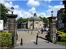 SE2955 : The entrance to Valley Gardens in Harrogate by Richard Humphrey