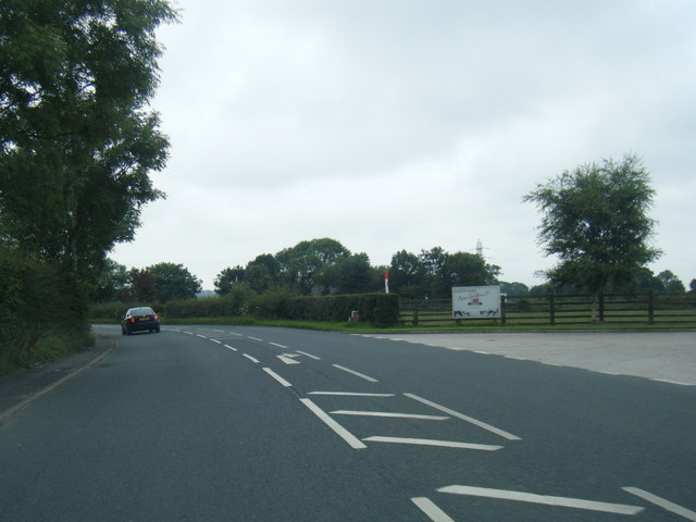 B6243 Preston Road near Alston Dairy