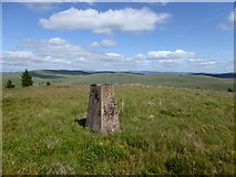 NS9608 : Trig point on Hitteril Hill by Alan O'Dowd