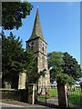 Entrance gate St Marks Church Amcotts North Lincolnshire