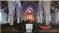 Interior of St Michael & All Angels, Leafield:  looking east