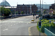 J3474 : Belfast, Queen's Bridge by David Dixon