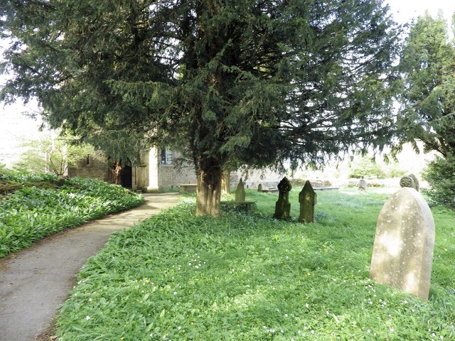 Path in the churchyard