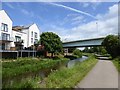 New (in 2017) bridge over Bridgwater and Taunton Canal