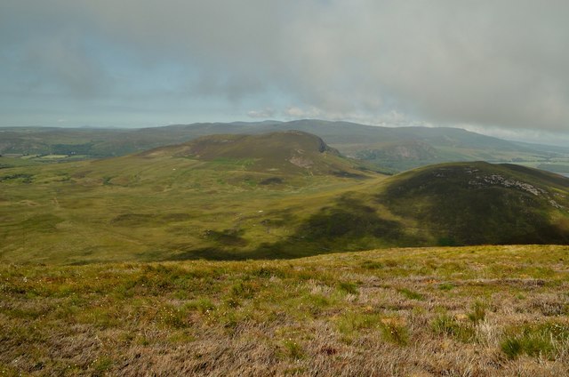 View North off Ben Tarvie, Sutherland