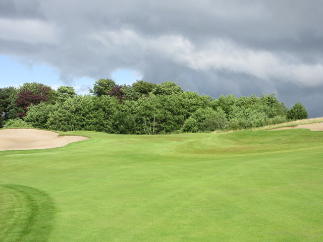 Lynedoch, 9th hole, Scoonie Burn © Scott Cormie :: Geograph Britain and ...