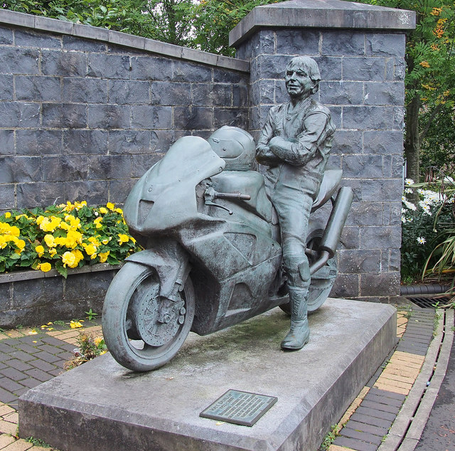 Joey Dunlop statue, Ballymoney