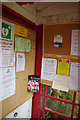 Inside Almeley Information Kiosk