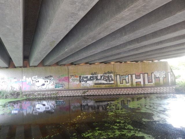 Graffiti under A14