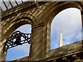 St Nicholas Market and St Nicholas church spire