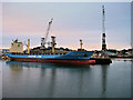 SW8132 : Falmouth Docks Duchy Wharf by David Dixon