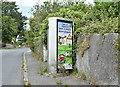 KX300 telephone box, Raholp (July 2017)