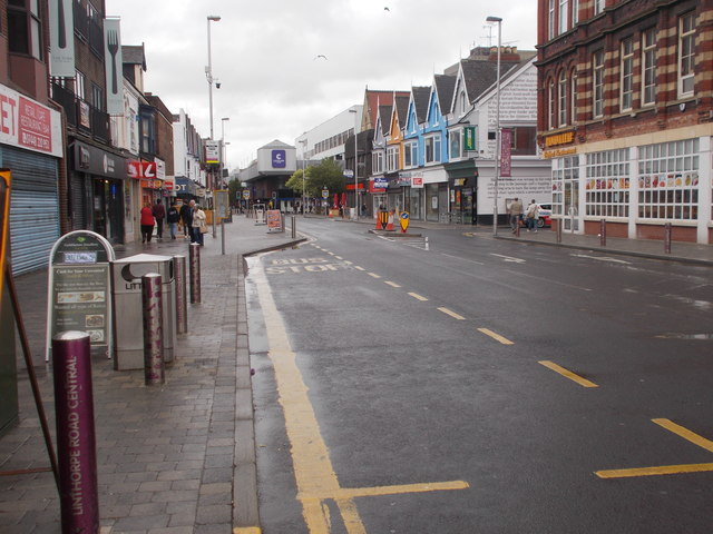Linthorpe Road - viewed from Borough Road