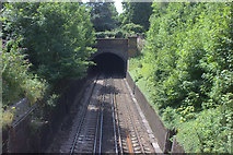TQ2850 : Redhill tunnel, north portal by Robert Eva