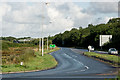 A new cycle footpath over the A39 at Roundswell