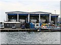 Sunseeker boatyard in Poole