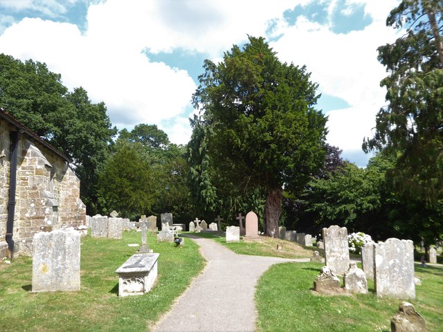 St Bartholomew, Burwash: churchyard (d)