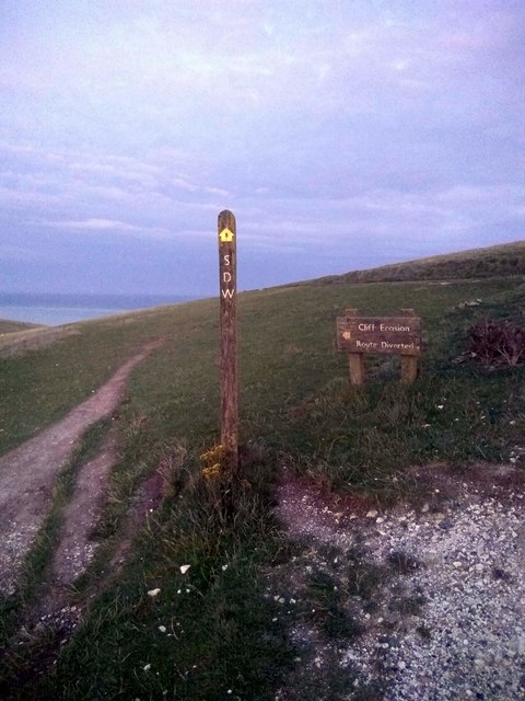 South Downs Way Footpath Sign