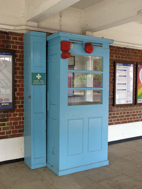 Sudbury Town tube station - ticket collector's booth