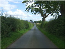 NT8955 : Minor road towards Edington Mill by JThomas