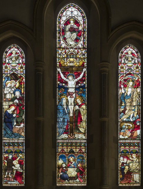 Holy Trinity, Haddenham - Stained glass window