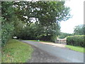 SU4169 : Unnamed Road in Wickham Heath by David Howard