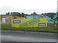 Work on the new toll road, Henwick