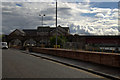 The east end of the railway bridge over the Ness in Inverness