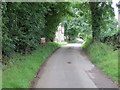 Lane near Park House at Wathermarske