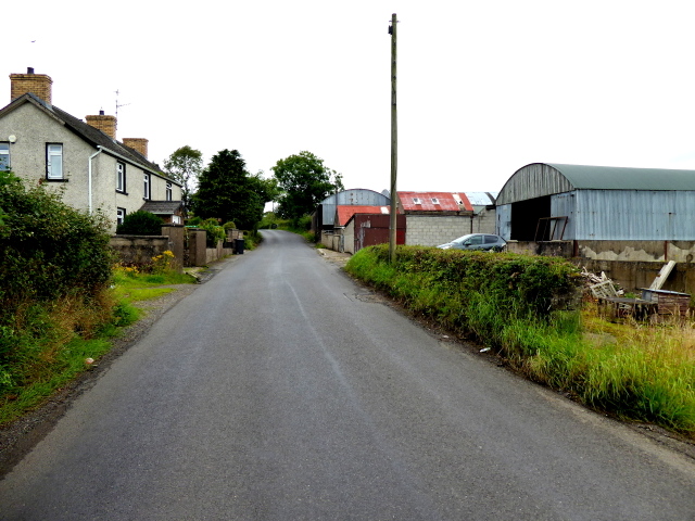 Farm buildings along Whitebridge Road