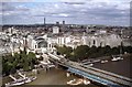 TQ3080 : Charing Cross Station from the London Eye by Philip Halling