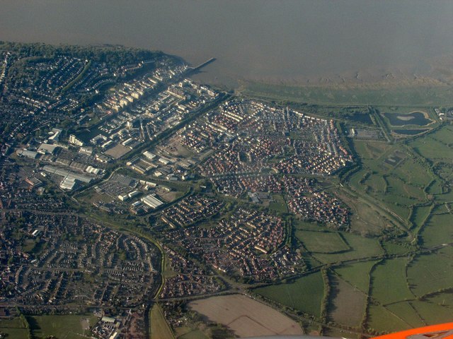 Portishead from the air