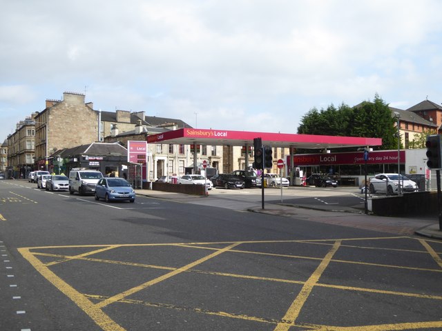 Sainsbury's filling station, Woodlands Road