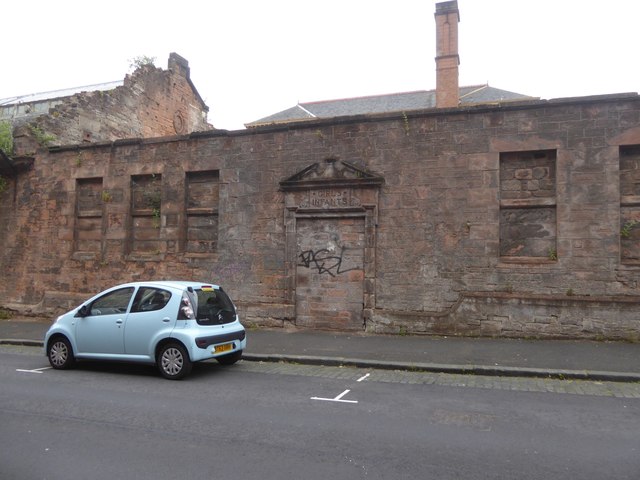 Former school entrance, Torness Street