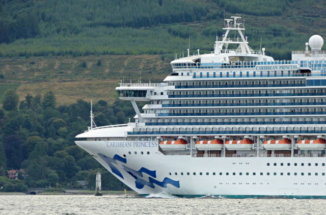 Caribbean Princess passing The Gantocks... © Thomas Nugent :: Geograph ...